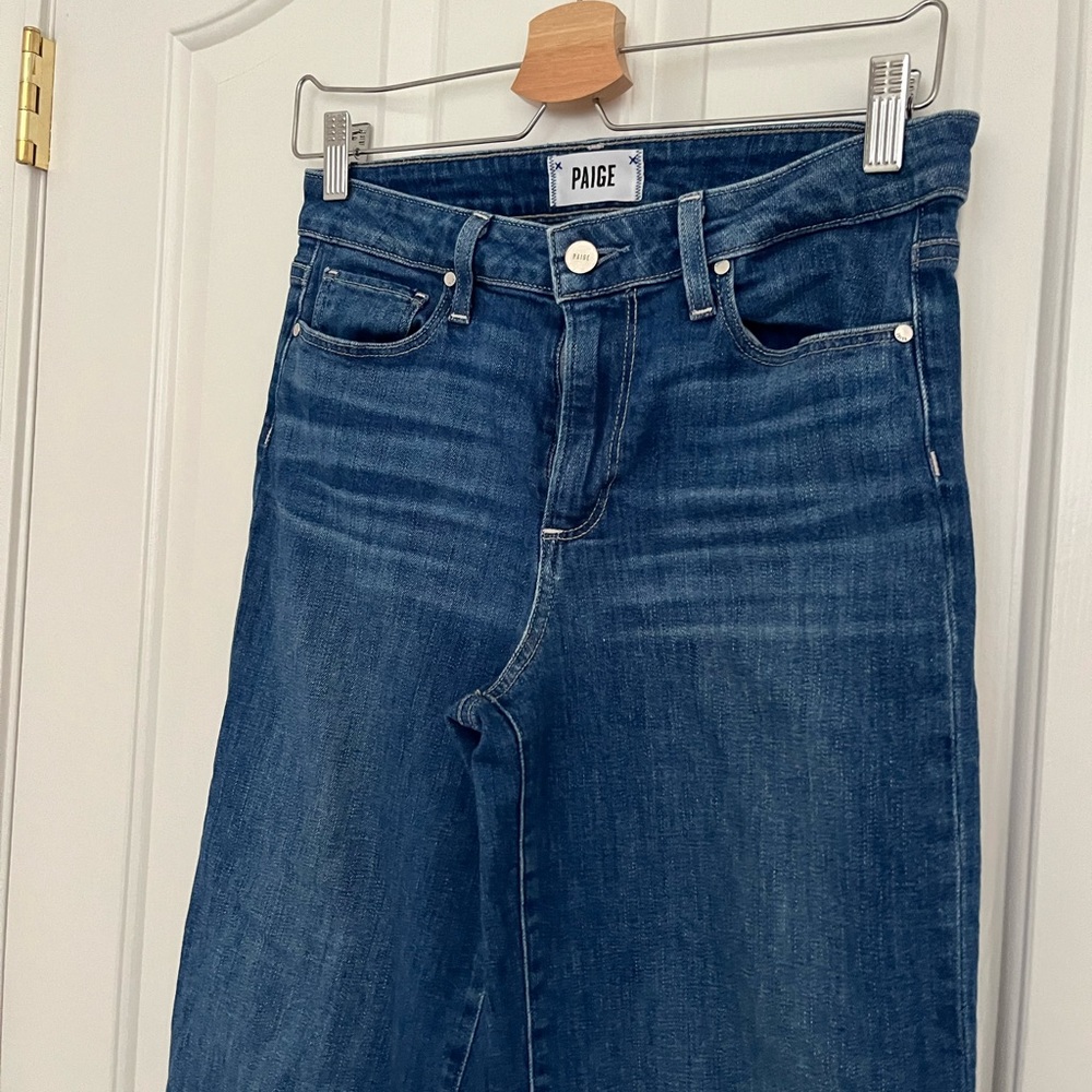 Paige wide leg jean. Like new. Size 27